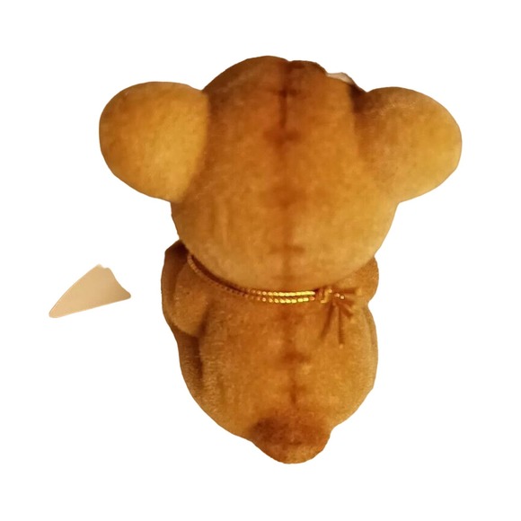 Josef Originals Fuzzy Wuzzy 2” Bear Bandaid Get Well Soon Vtg Figurine Japan - Picture 8 of 11